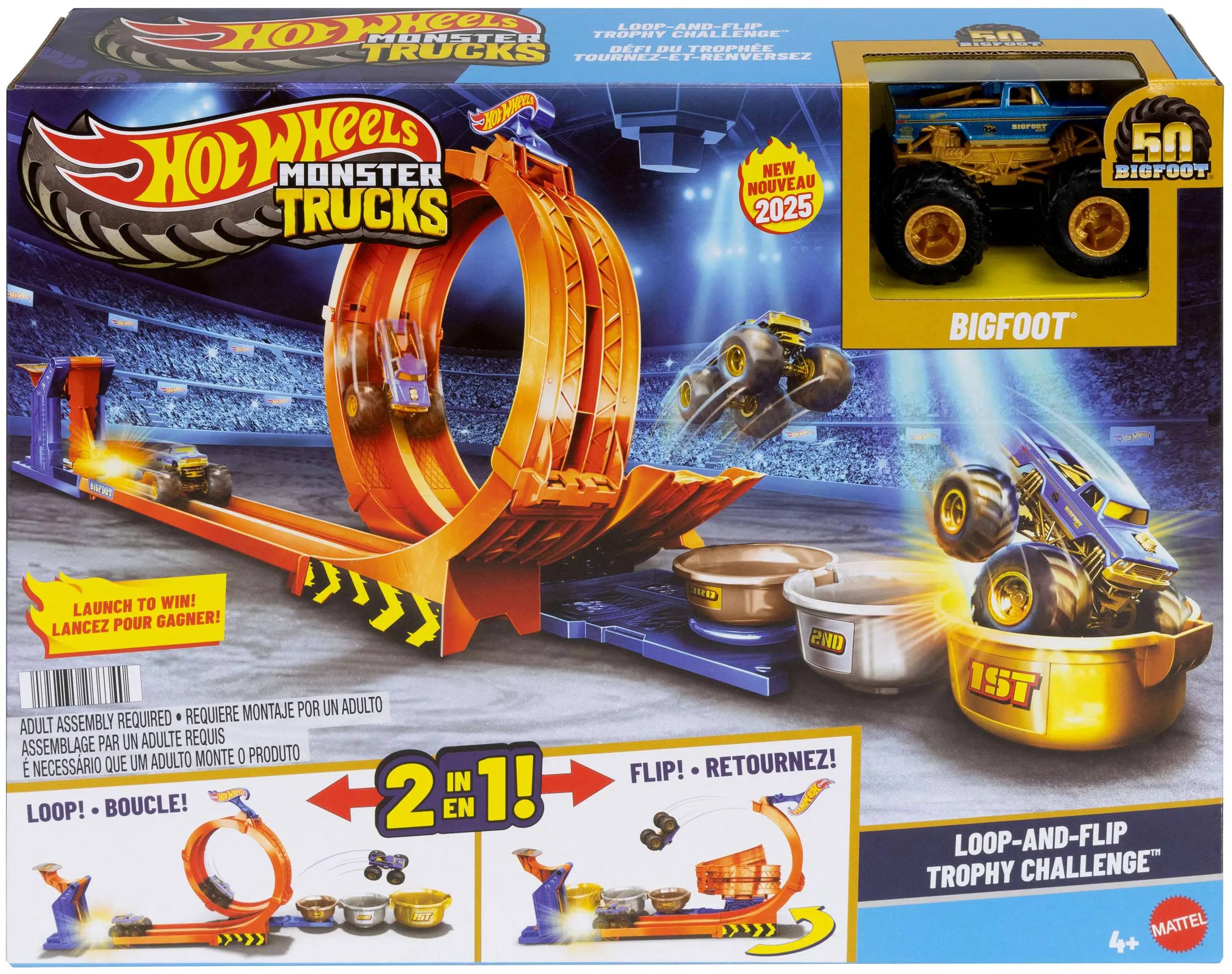 Hot Wheels Monster Trucks Loop and Flip