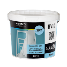 Primacol Träfärg: RAL 9010, Glans 50 1 liter
