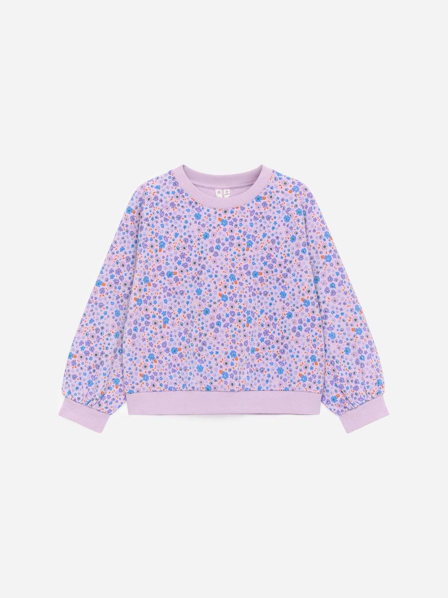 ARKET Relaxed Sweatshirt -Purple, 134/140