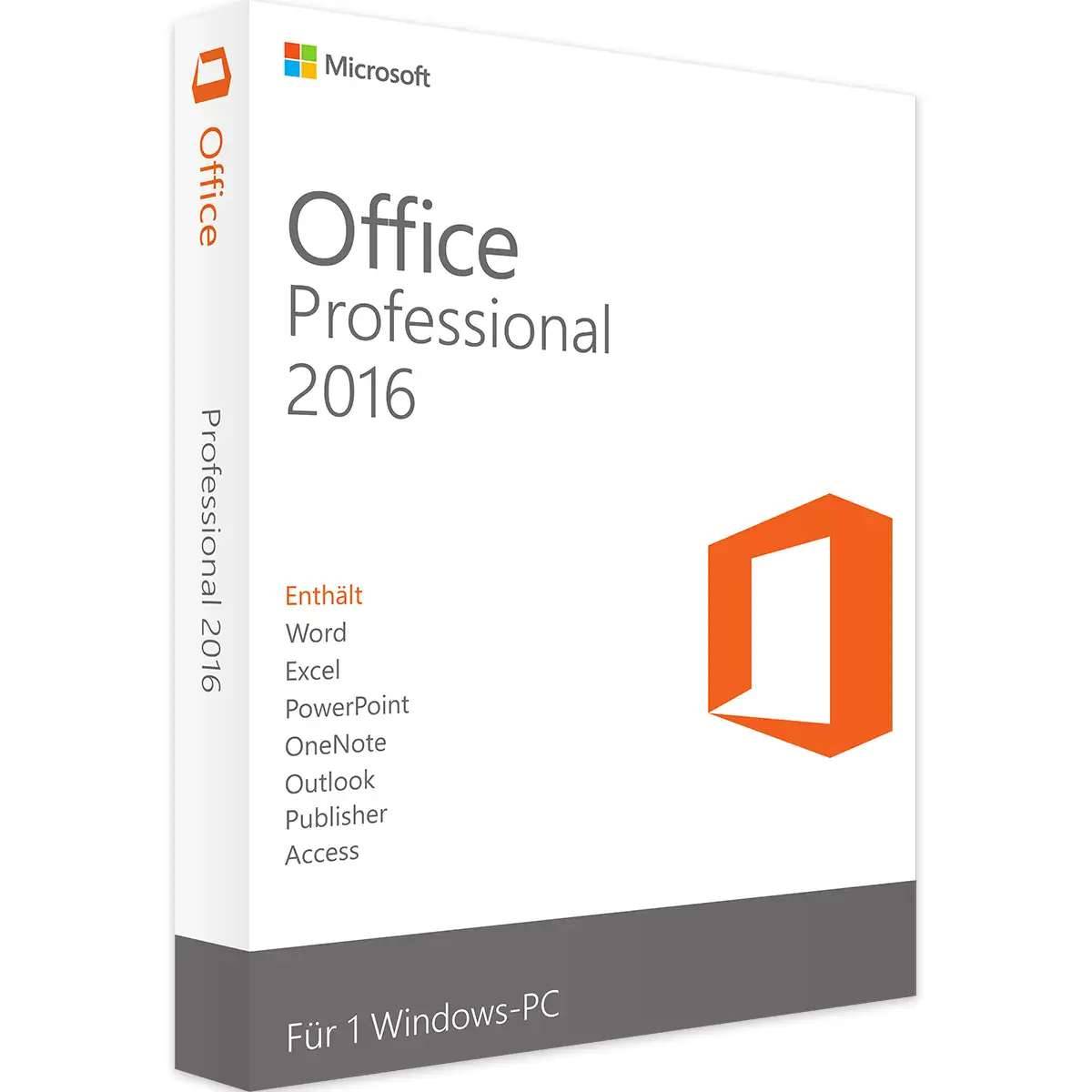 Microsoft Office 2016 Professional Plus | Bind | Windows | 1 PC