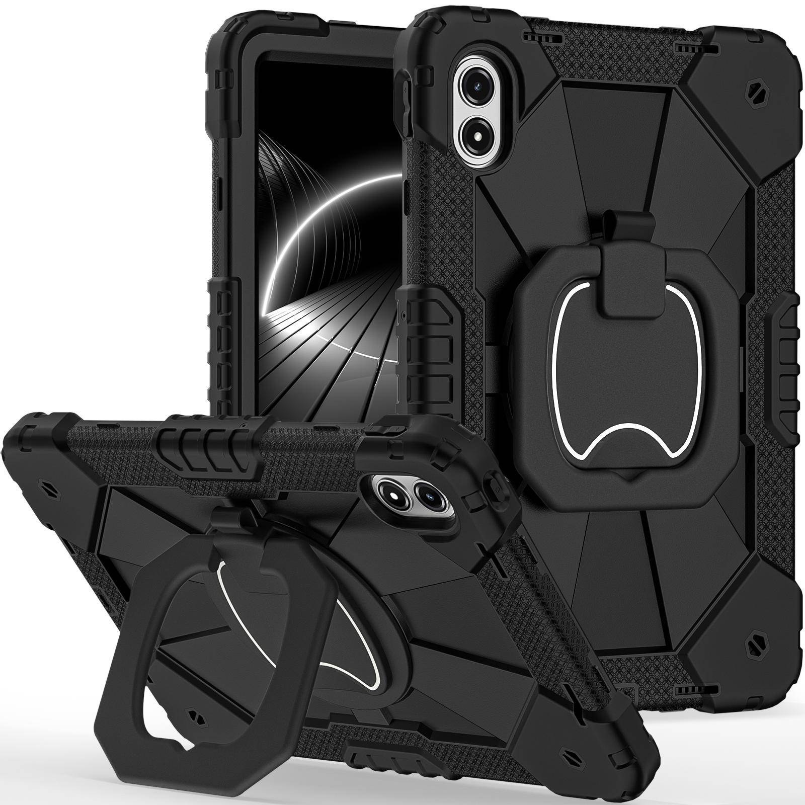 Handtag Roterbart Ställ Surfplattefodral för Xiaomi Pad 7 Pro 11.2 POCO Redmi Pad 2 SE 8.7 Pro 12.1 Tum Fodral Stötsäkert Hårt Skydd