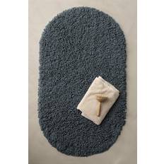 Ellos Home - Badeværelsesmåtte Chenille - Blå - 80X140