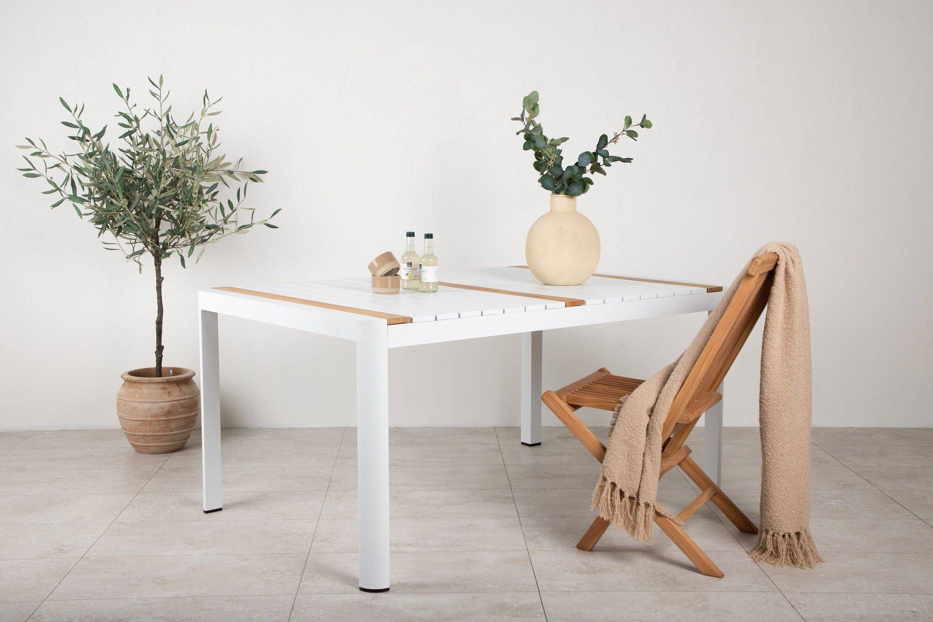 Togo Matbord Utomhus 150 cm - Vit utomhus Venture Home