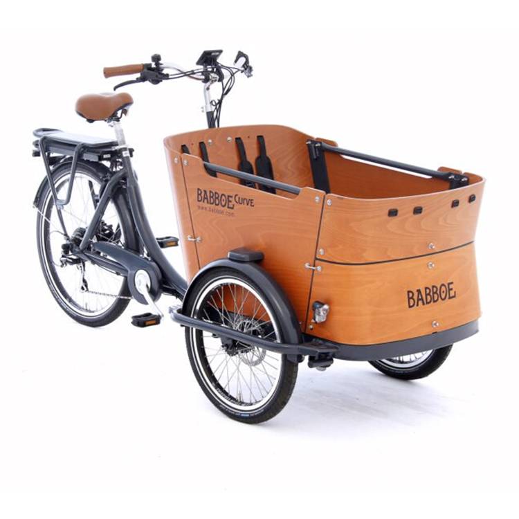 Lastcykel Babboe Curve E Sverige Edition 450