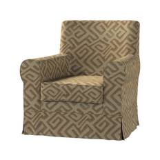 Ektorp klädsel <br>fåtölj Jennylund, Gråbrun og sand, 78 X 84 X 85 CM, Cosy Home