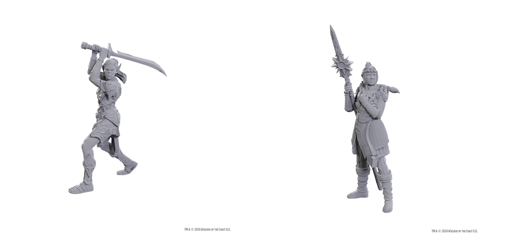 Dungeons & Dragons: Nolzur's Marvelous Miniatures Baldur's Gate - Lae'zel & Shadowheart