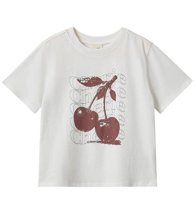 Sofie Schnoor T-shirt - ZenaSy - Off white - Sofie Schnoor - 12 år (152) - T-Shirt