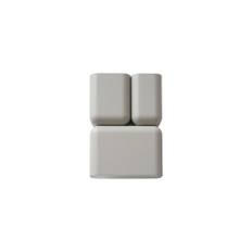 &Tradition - Tabata Wall Lamp LN10, Silk Grey - Vägglampor - Luca Nichetto - Grå