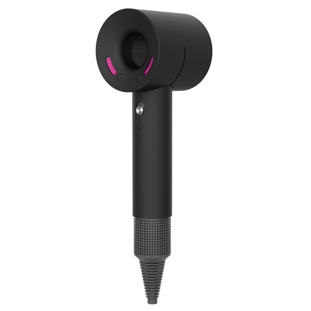 Hårfön luftblåsare silikon skyddshölje kompatibelt med dyson 1/ dyson 3/ dyson hd01/ dyson hd03 slitstyrka - Svart