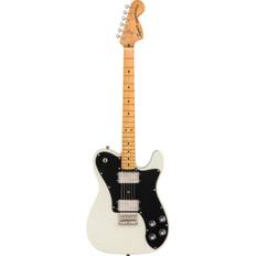 Fender Squier by Fender Electric Guitar Classic Vibe Maple Olympic White Soft Case Included '70s Telecaster® Deluxe, Fingerboard,