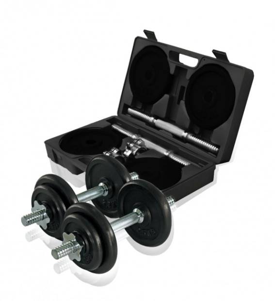 Hantelset 2 x 10 kg