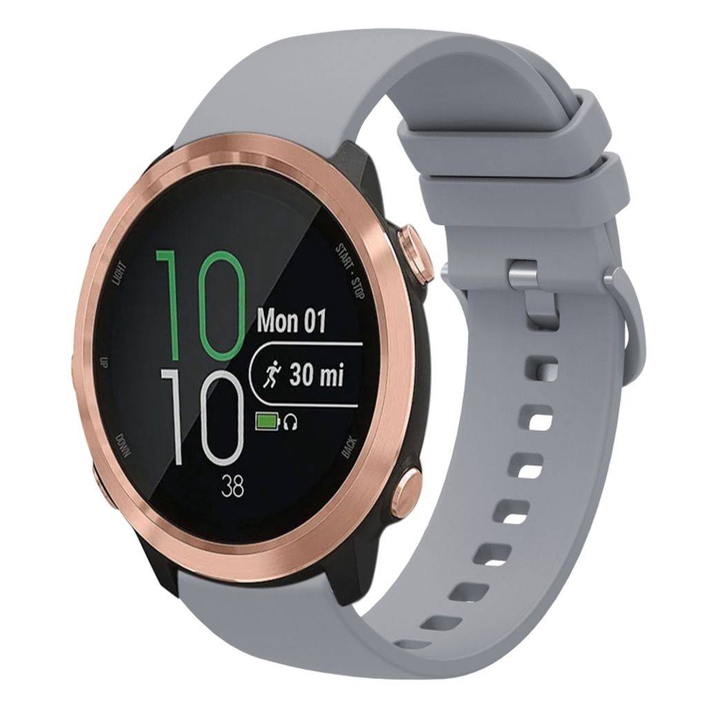 Garmin Forerunner 645 Music Urrem i Silikone - Grå