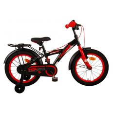 Volare Thombike b?rnecykel - Drenge - 16 tommer - Sort R?d - To h†ndbremser