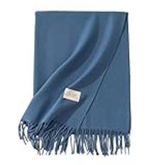 CMLDJBD Halsduk dam halsduk höst och vinter damer matchande imitation kashmir scarf enkel varm hals sjal, Gc, 200*68cm