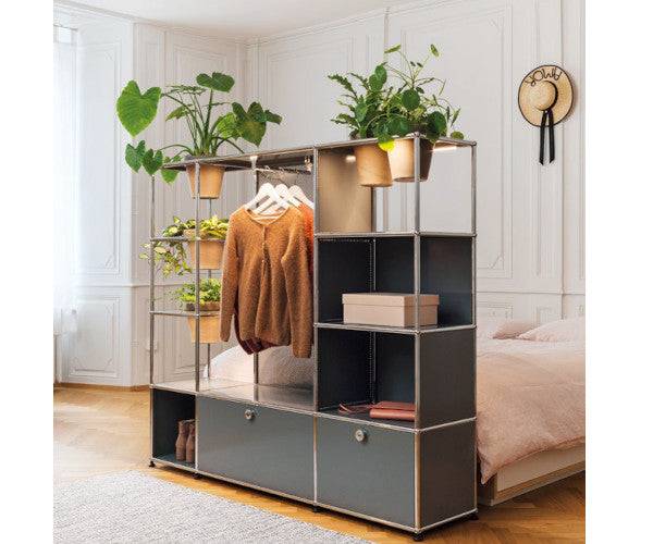 USM Haller Model Eks 103 Wardrobe - 29 - Light Grey