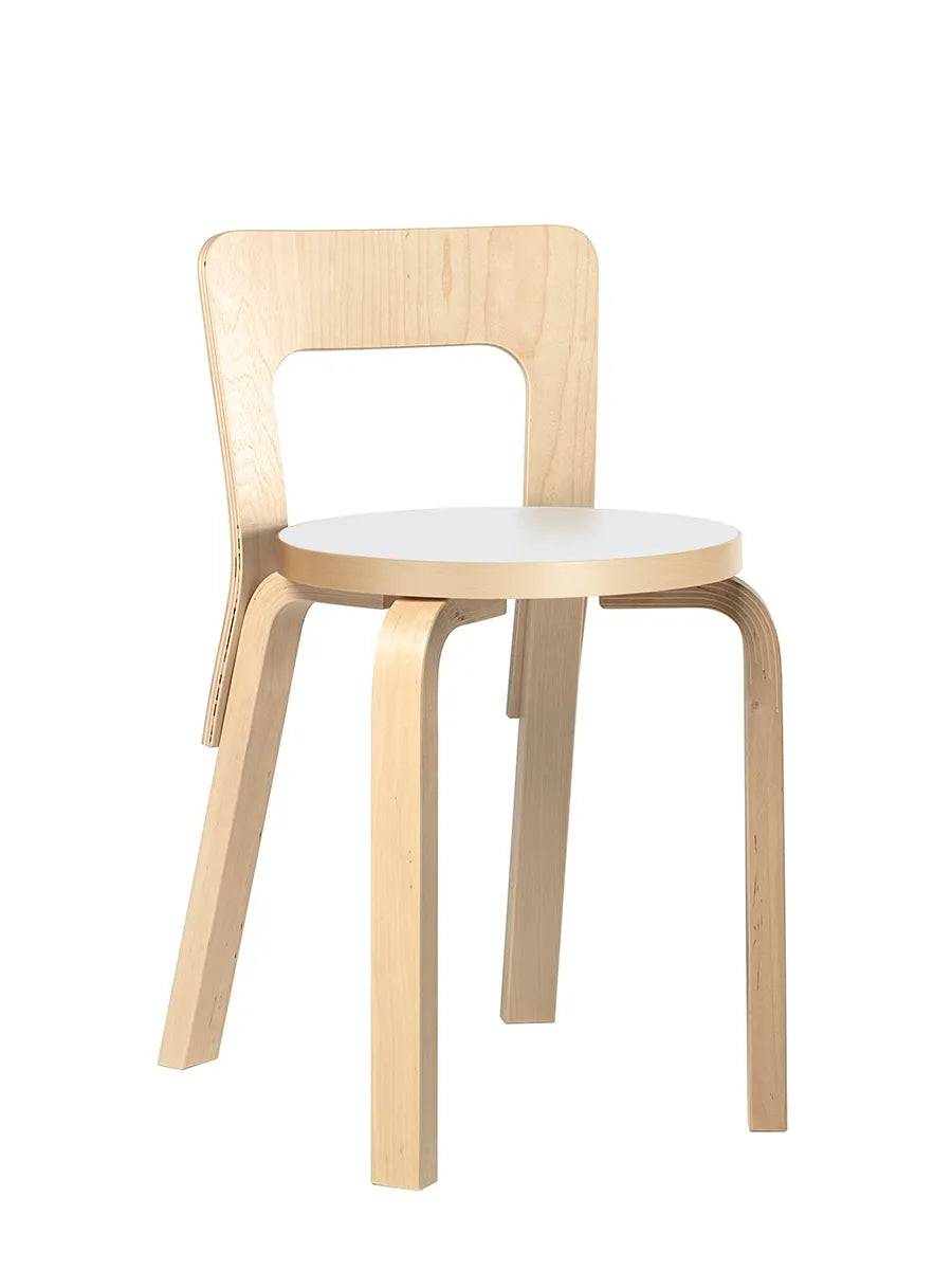Chair 65 fra Artek Birk-Hvid - Jacobsen Plus