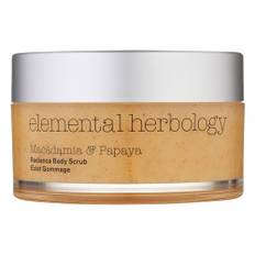 Elemental Herbology bodyscrub med havsalt og macadamia – 200 ml