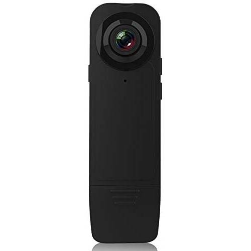 Mini-kamera Med Integreret Clips & Nightvision - 1920x1080P - Overvågningskamera Med Clips