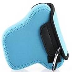 VBPCEFZTLK Mjukt neopren inre kamera väska for skyddshylsa väska XT1 XT10 XT20 XT30 Passa till Fujifilm Fit For Fuji kameraväska(Blu)