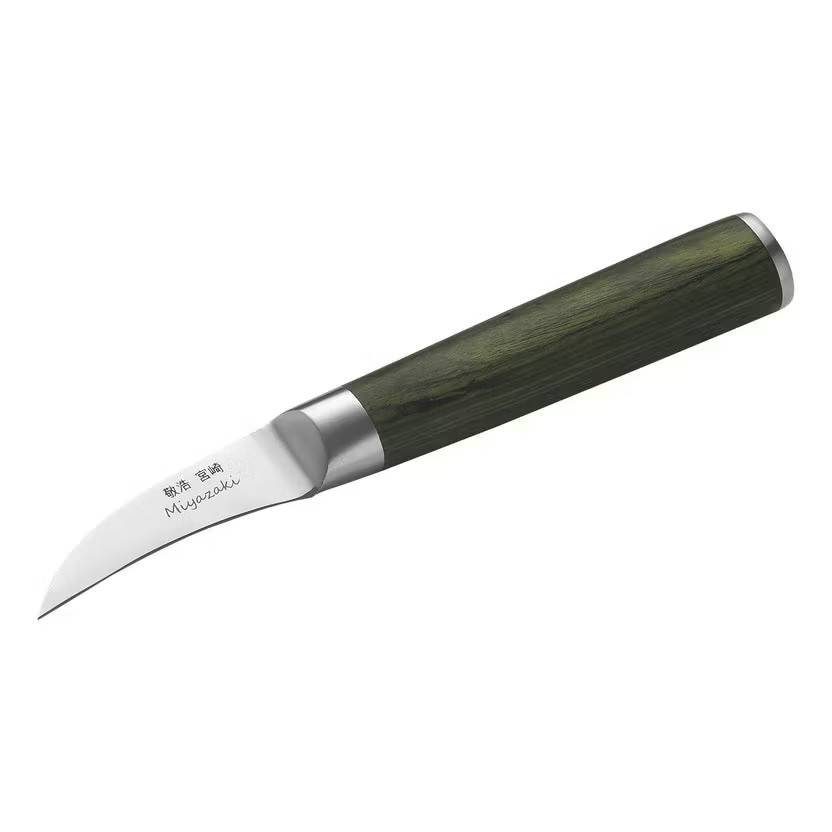 Miyazaki Kodawari Tournierkniv 6 cm Grön