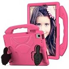 Tablet PC Case Kompatibel med Samsung Galaxy Tab A9 Plus(2023) SM-X210/216B Tablettfodral for barn Lättvikts EVA Stötsäkert skyddande handtag Stativfodral Barnvänligt fodral Tablet Baksida(Rose Red)