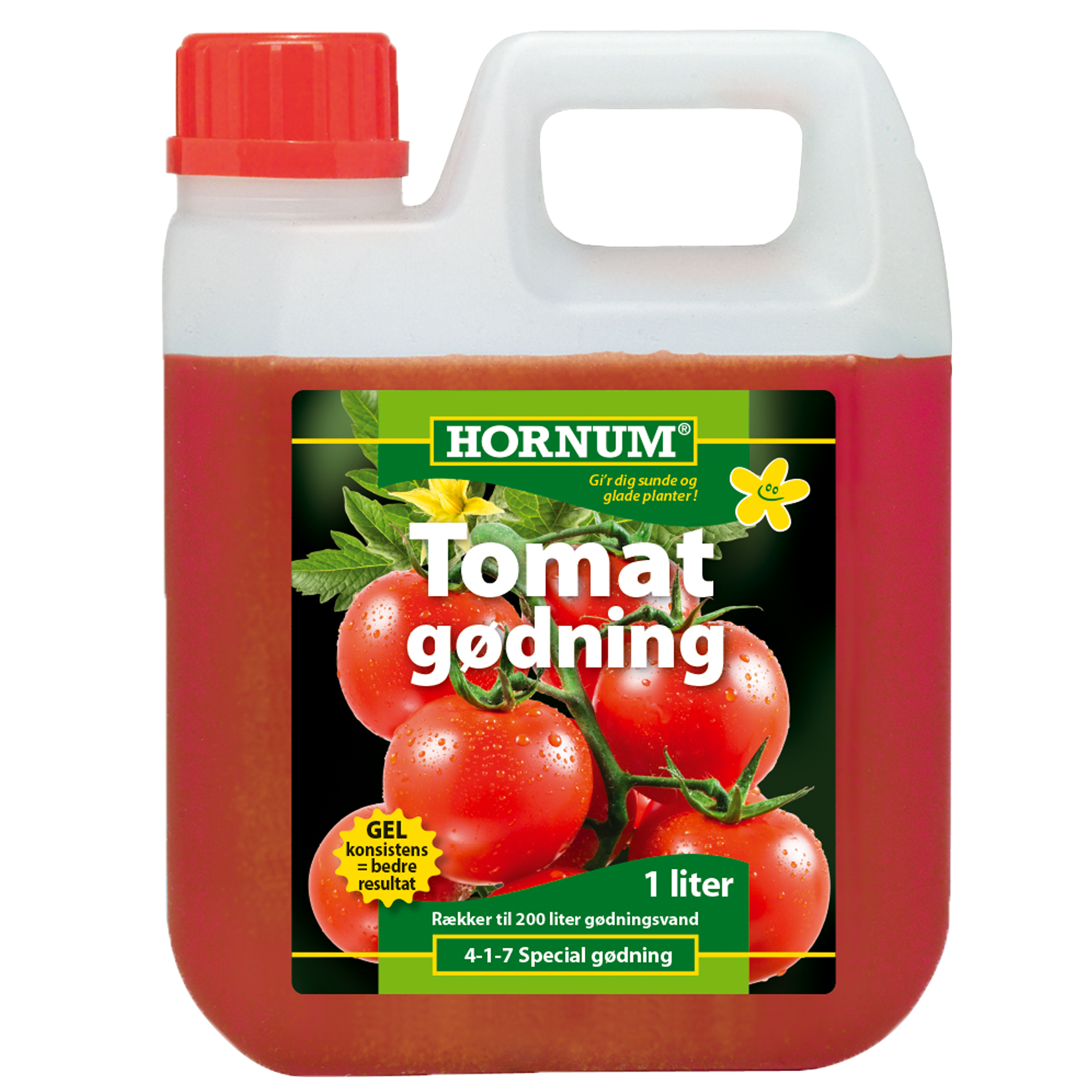 Hornum Tomat gødning 4-1-7 - 1 ltr..