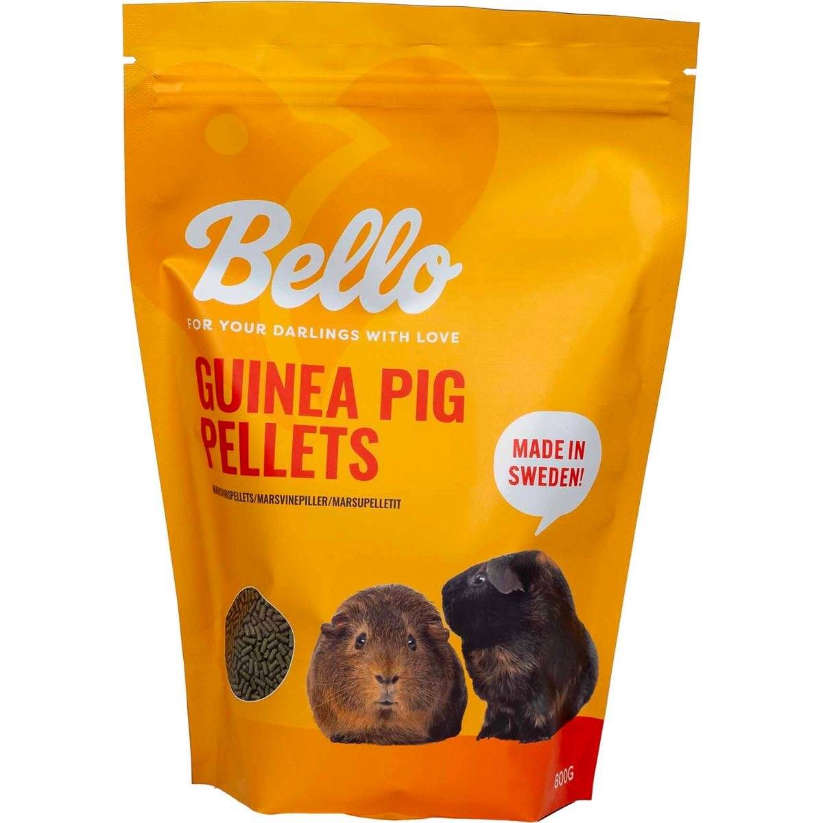 Bello Guinea Pig Pellets - Marsvinspellets - 800 g