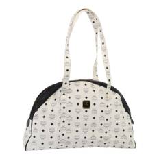 MCM Vintage Shoulder Bag Stl. - Axelremsväskor Från Magasin - White (W 51cm x H 32.5cm x D 10.5cm)