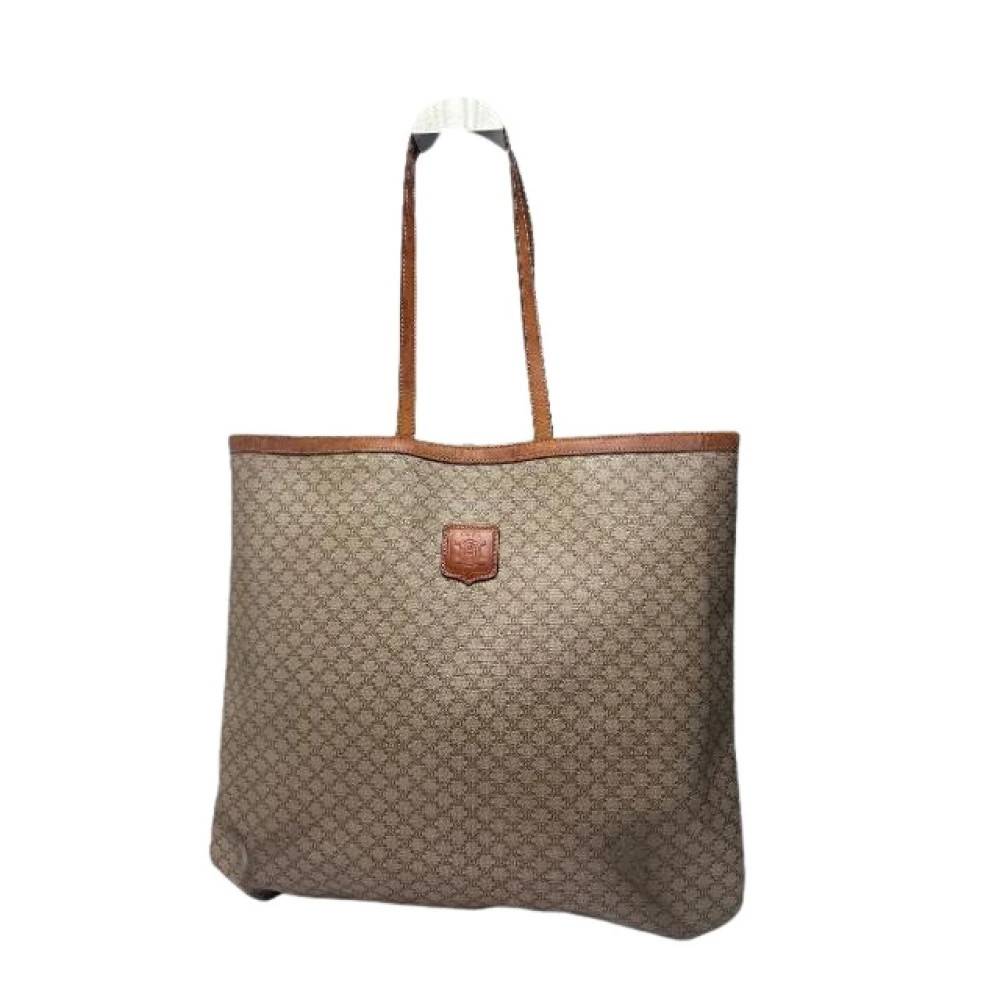 Celine Vintage Pre-owned Vintage Tote Bag - Vintage - Dame - Beige - ONE SIZE - Læder