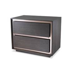 Cabas Side Table Brown