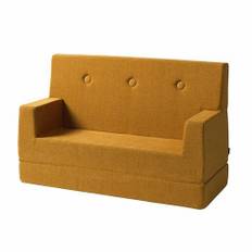 By KlipKlap - Klip Klap KK Kids Sofa - Barnsoffa - Mustard w/ Mustard - H64 x W99 x D40 cm