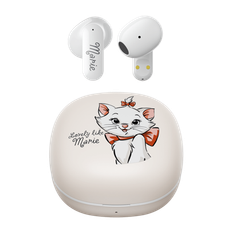 Bluetooth-headset QS-T23 Strawberry Bear-Pink Mary Cat-Beige Kalle Anka-Ljusblå Fashionabla stylingdesign, ultralåg latens, hög ljudavledningssamtal, - Marie-Beige (Mary cat-beige) (En-Storlek)