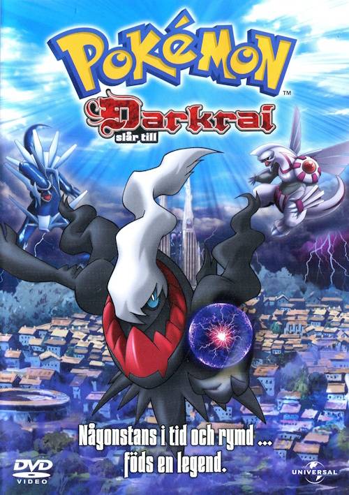 DVD - Pokémon: Darkrai slår till (Beg)