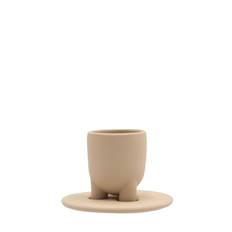 Stoneware Cup & Saucer