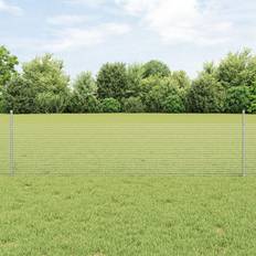 vidaXL Trädgårdsgärdset Set om 2 Galvaniserat stål 10 x 0.5 m Hållbar