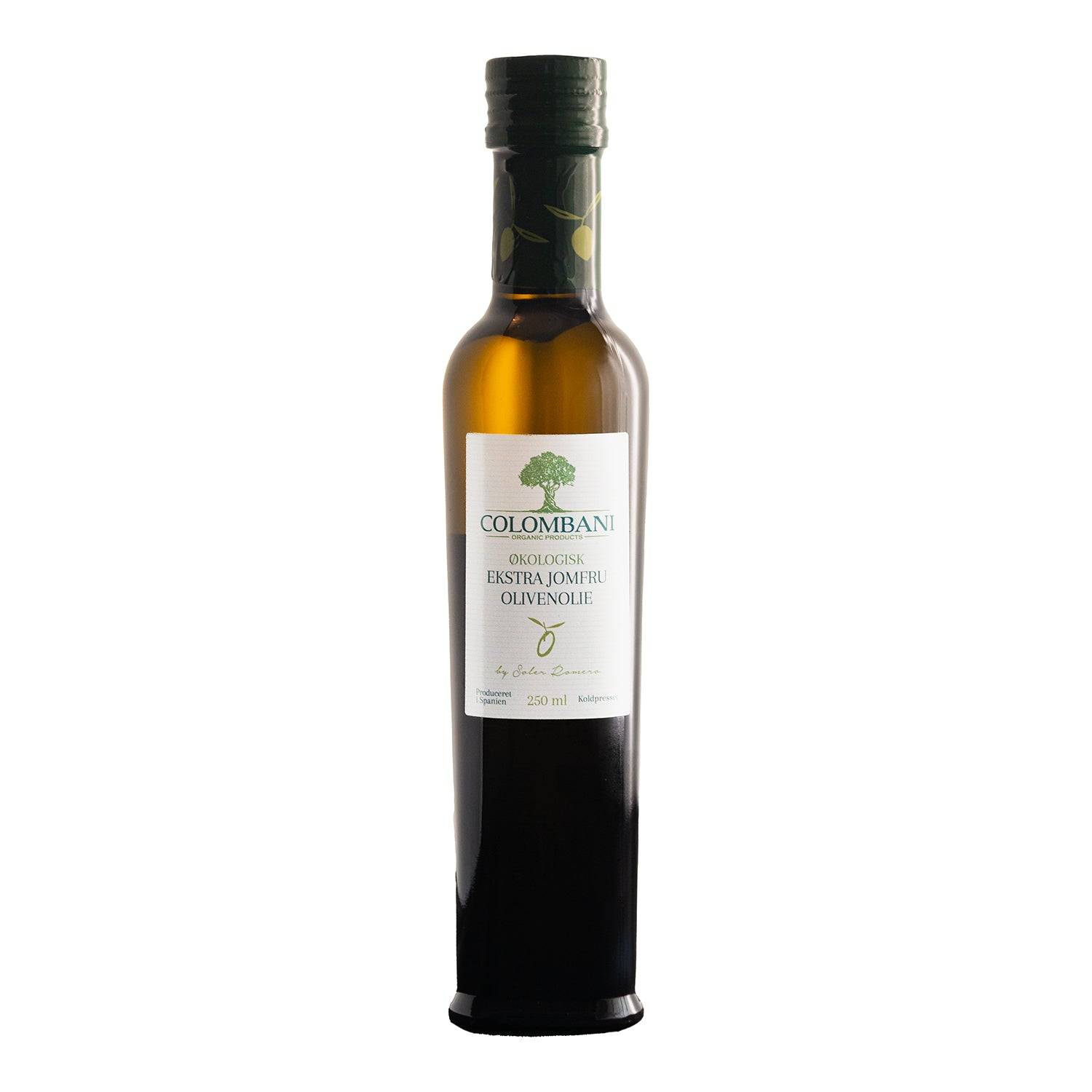 Olivenolie, 250 ml, økologisk, koldpresset ekstra jomfru