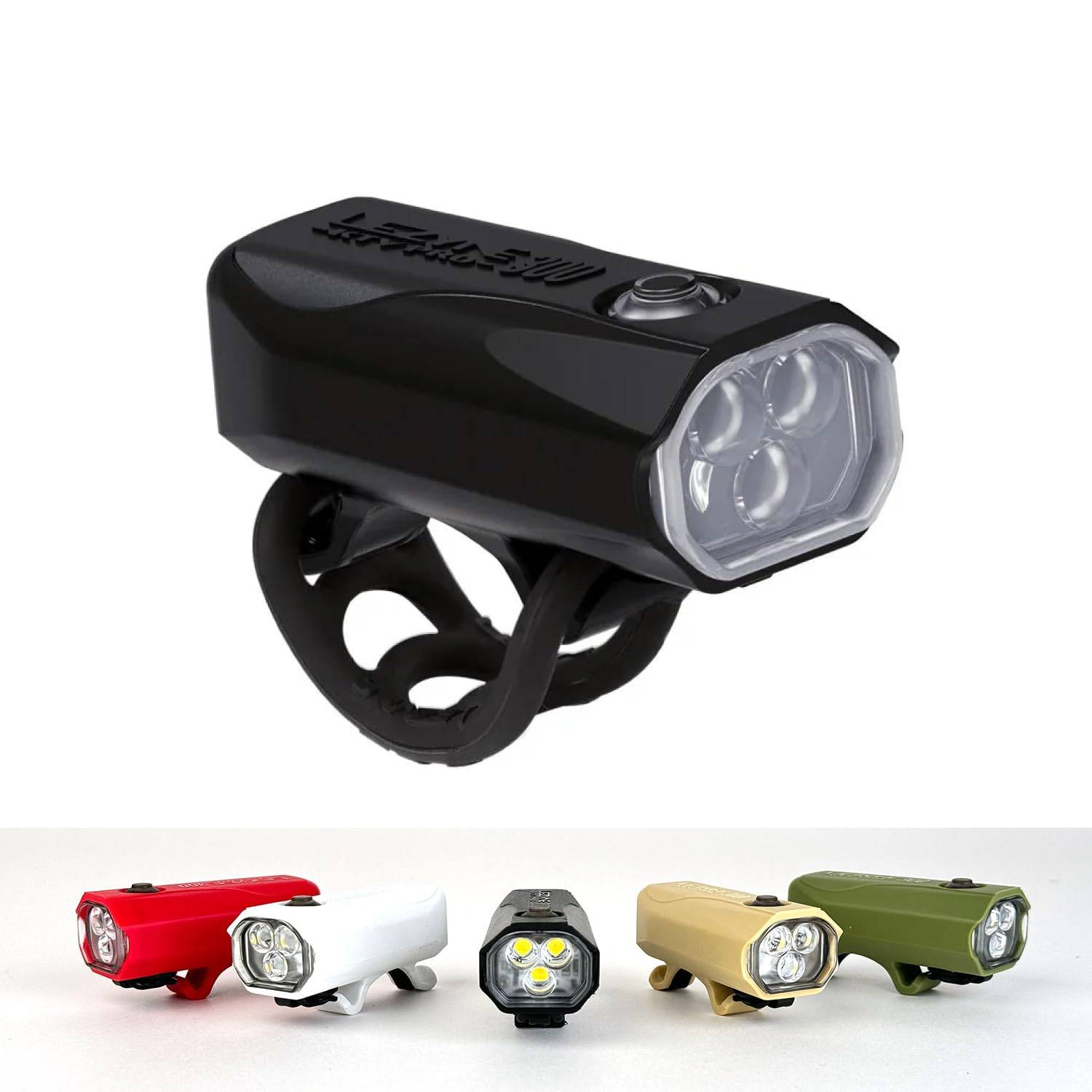 LEZYNE Cykelfrontljus KTV DRIVE PRO 300 Lumen Svart KTV DRIVE PRO USB C Laddning IPX7 Vattentät 300+ [] svart
