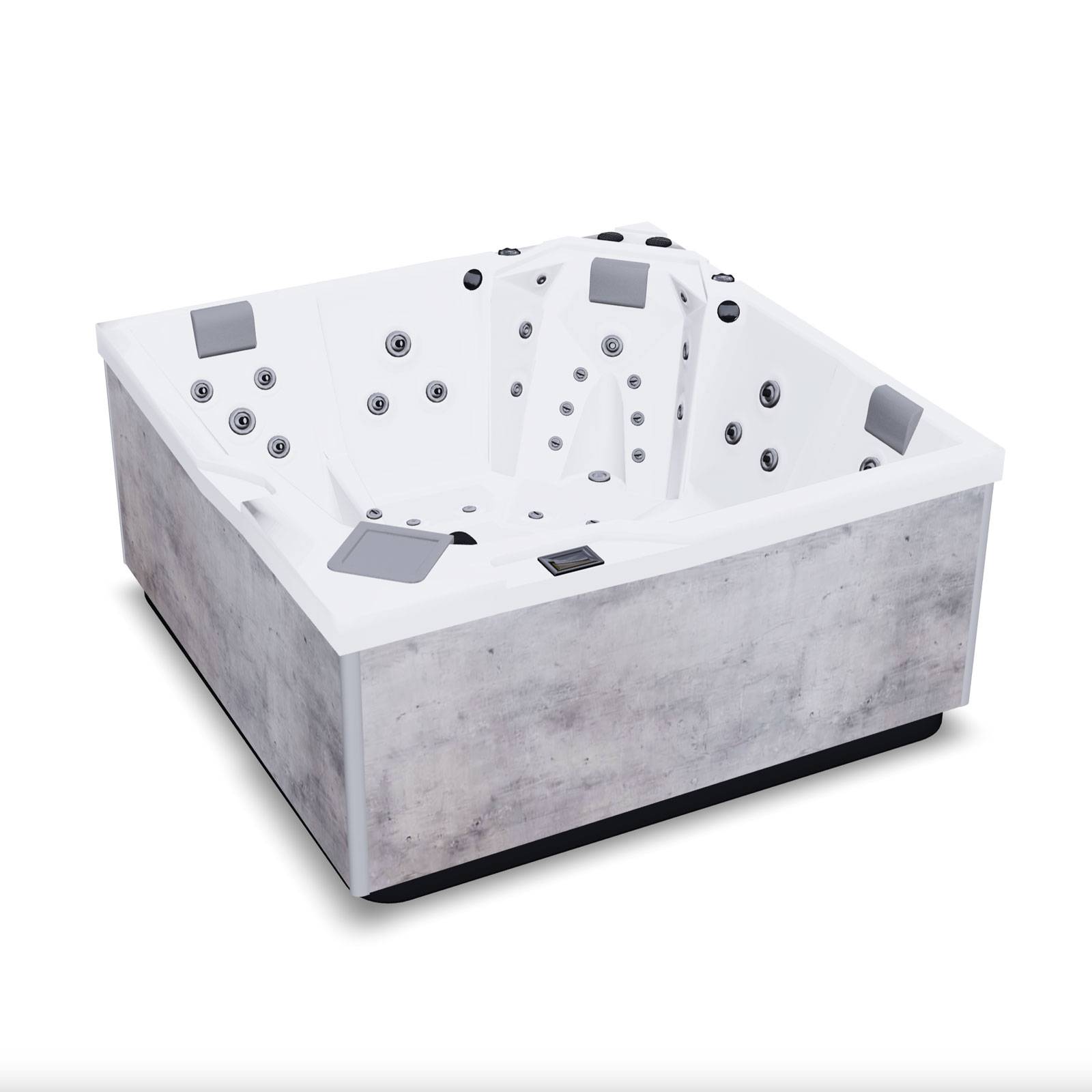 Hanscraft OKA 4 – ONYX – 5 personers spa - Concrete