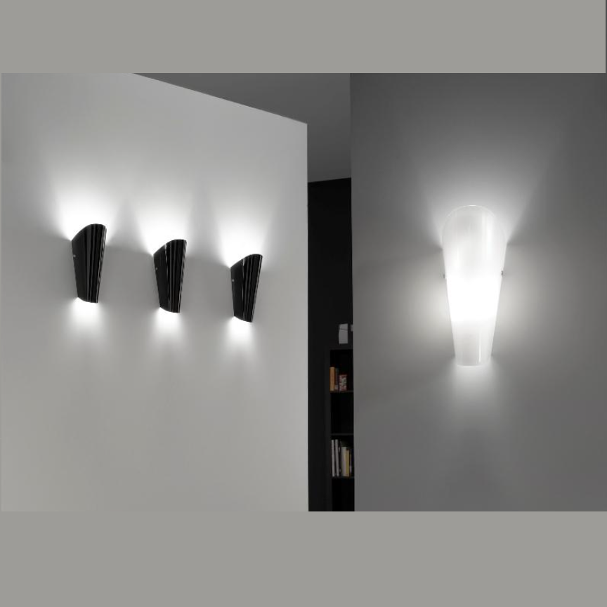 Bloom væglampe Selene - bladsøv /hvid / 7W LED 3000K