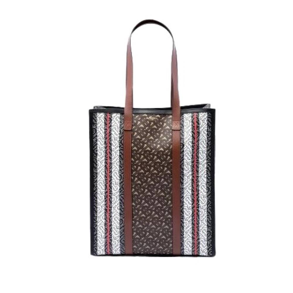 Burberry Vintage Pre-owned Tote Bag - Vintage - Dame - Flerfarvet - ONE SIZE - Uld