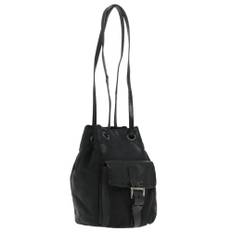 Prada Vintage Shoulder Bag Stl. - Axelremsväskor Från Magasin - Black (W 15cm x H 21cm x D 12cm)