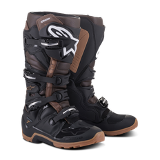 Alpinestars Tech 7 Enduro Crosstövlar Svart-Brun 42