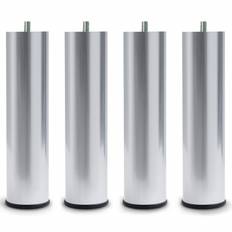 Jensen Sängben Rund Aluminium