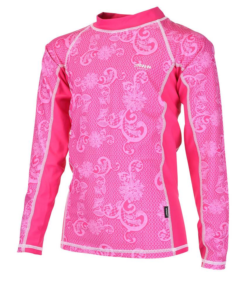 Lindberg Naxos Solskyddströja Barn Cerise