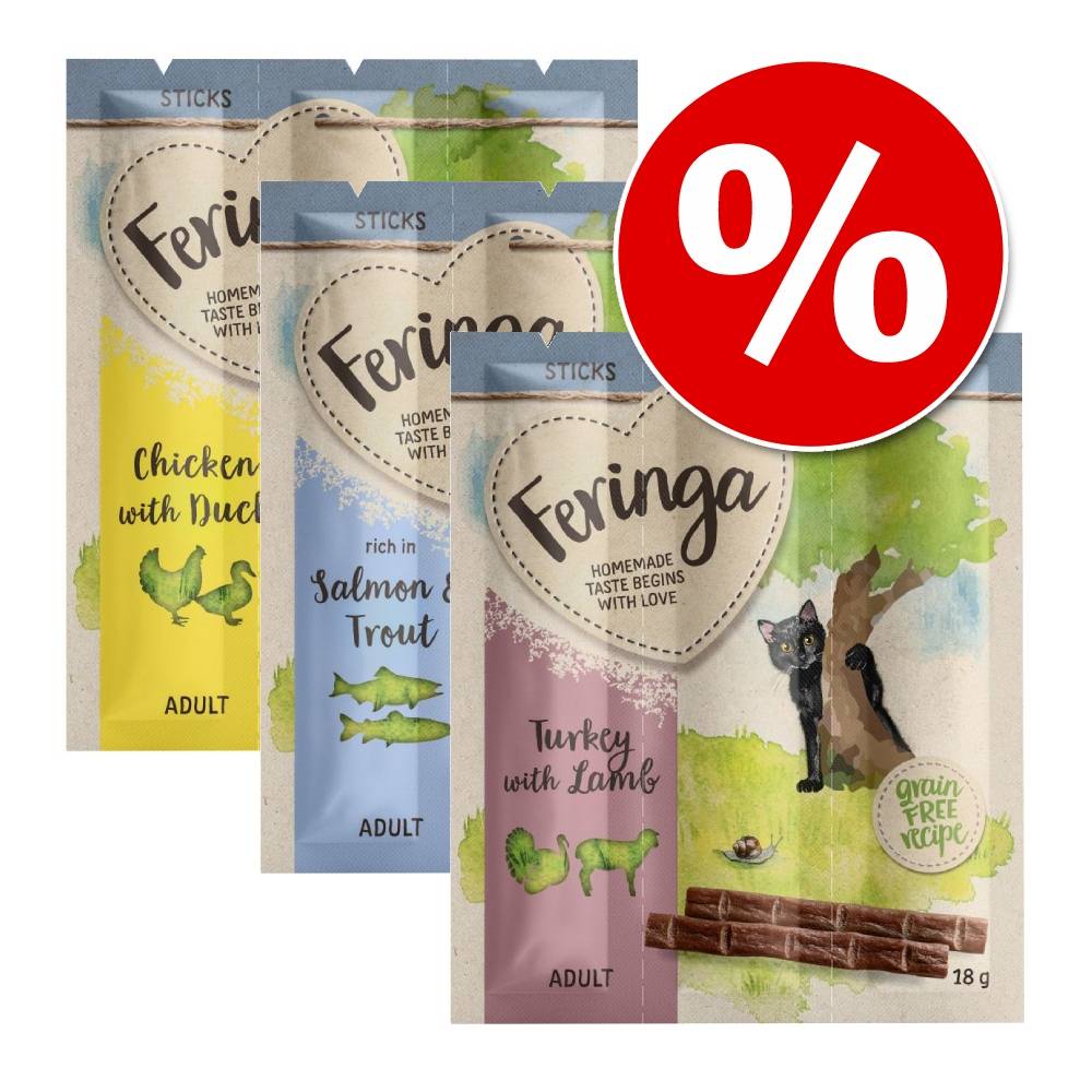 Provpack: Feringa Sticks - 9 x 6 g (3 olika sorter)
