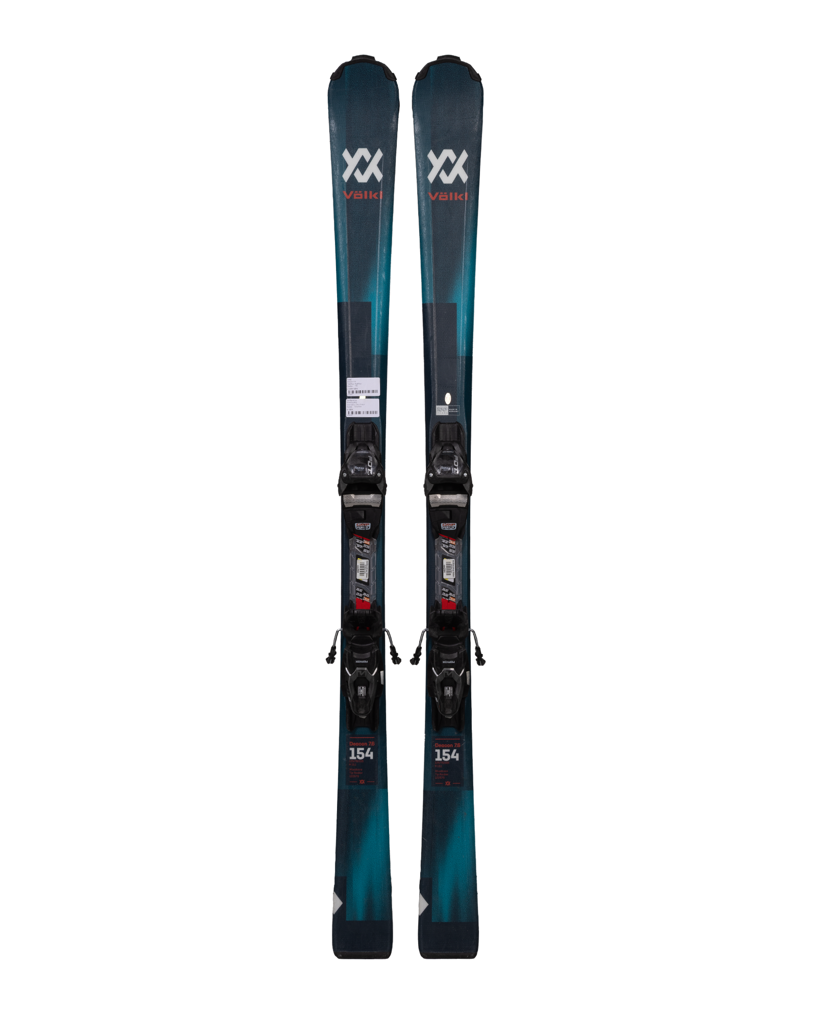 Deacon 7.6 Teal/Red (154 cm) - Blå (154 cm)
