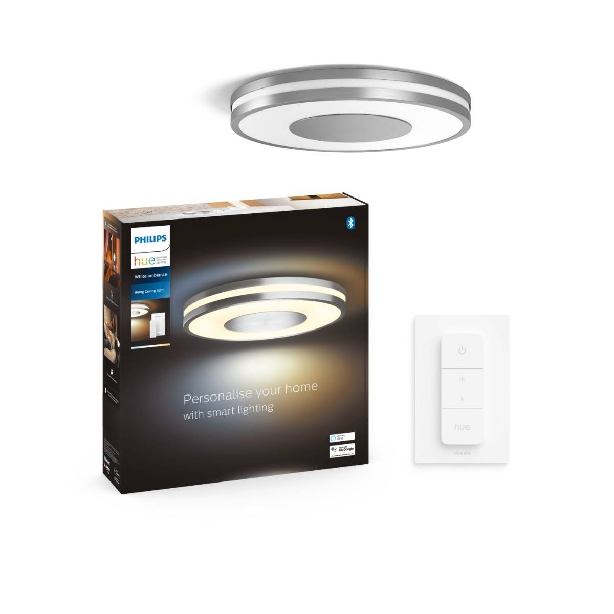 Philips Hue WA Being Loftslampe I aluminium.