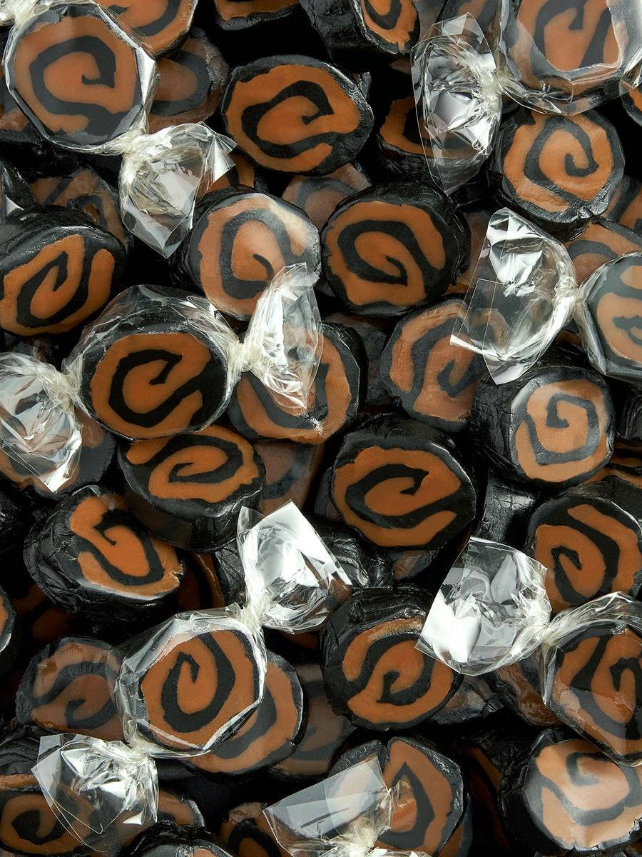 Bulk: Creamy caramels with sea salt & liquorice, 2,5kg