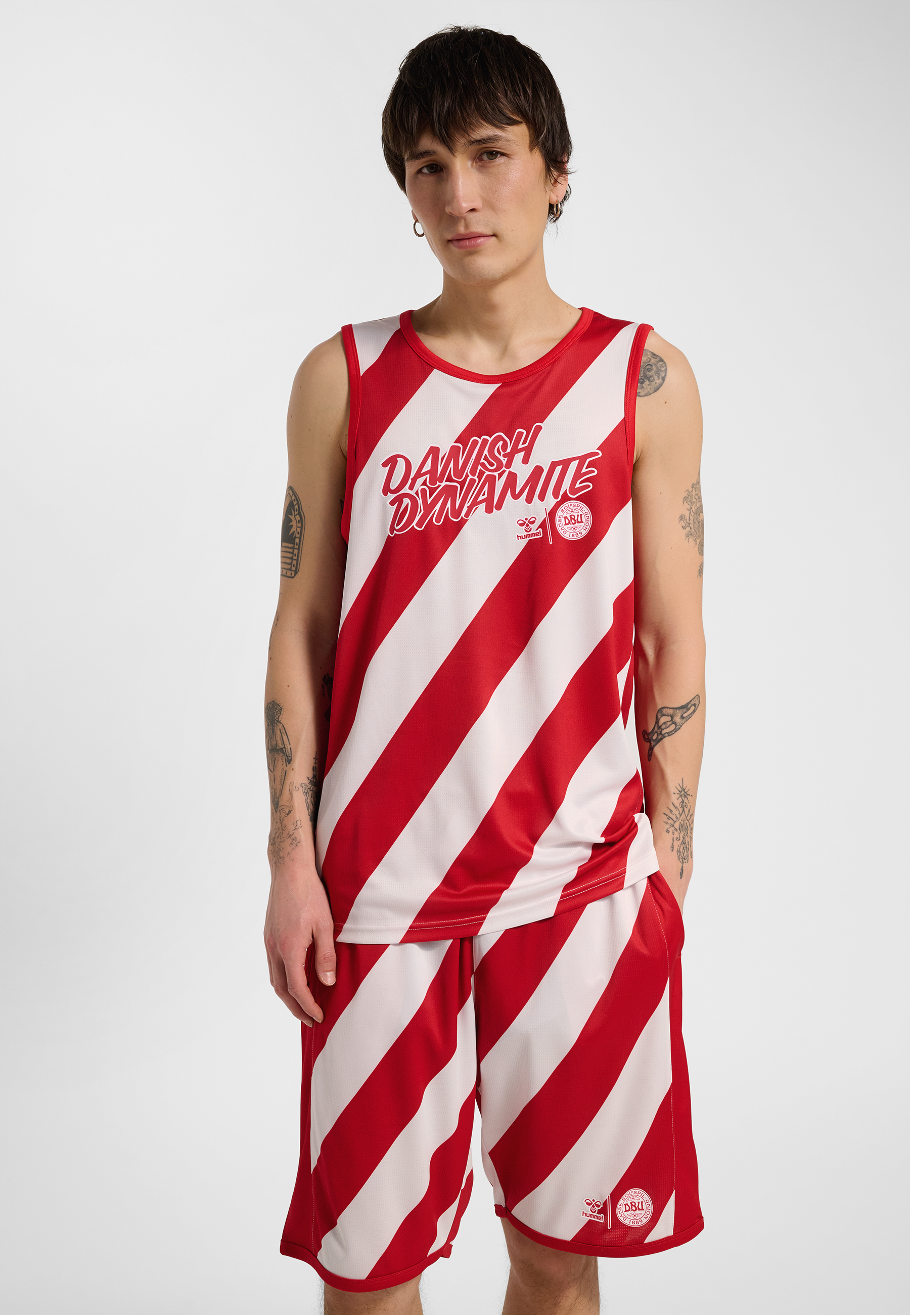 Hummel - Dbu 26 Fan Tanktop | Red | Tank Top | Voksen | Str. S - Hurtig levering 1-2 hverdage