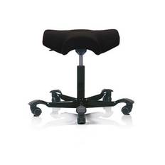 Håg Capisco 8105 pall med sadelsits (Standard 200mm, Silver/grå)